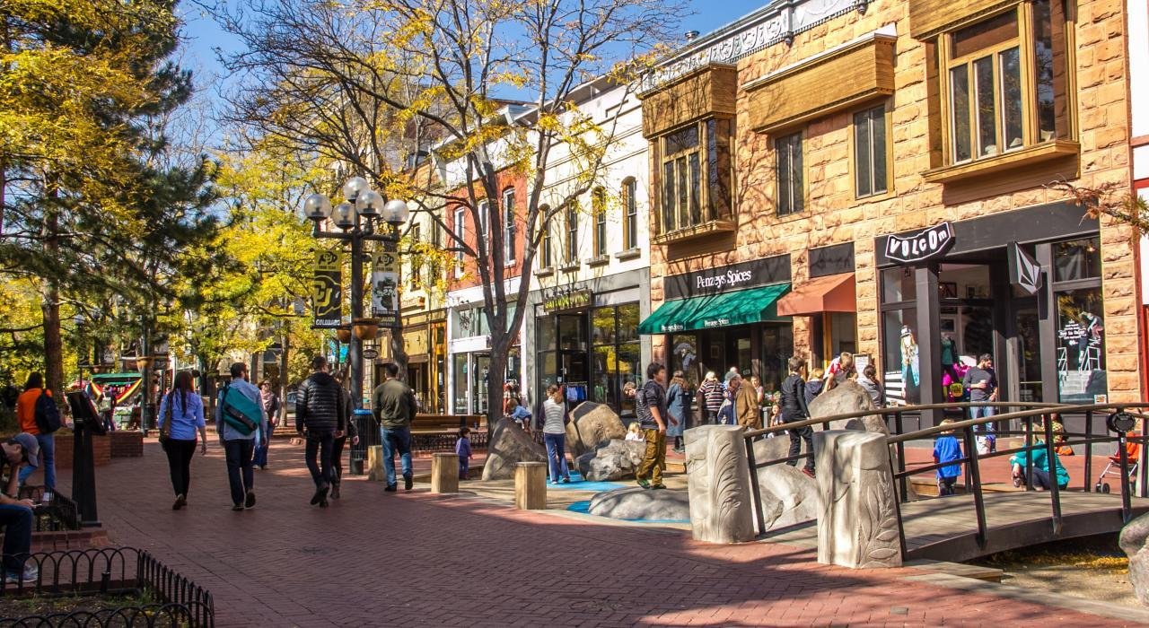Pearl Street Mall, Boulder